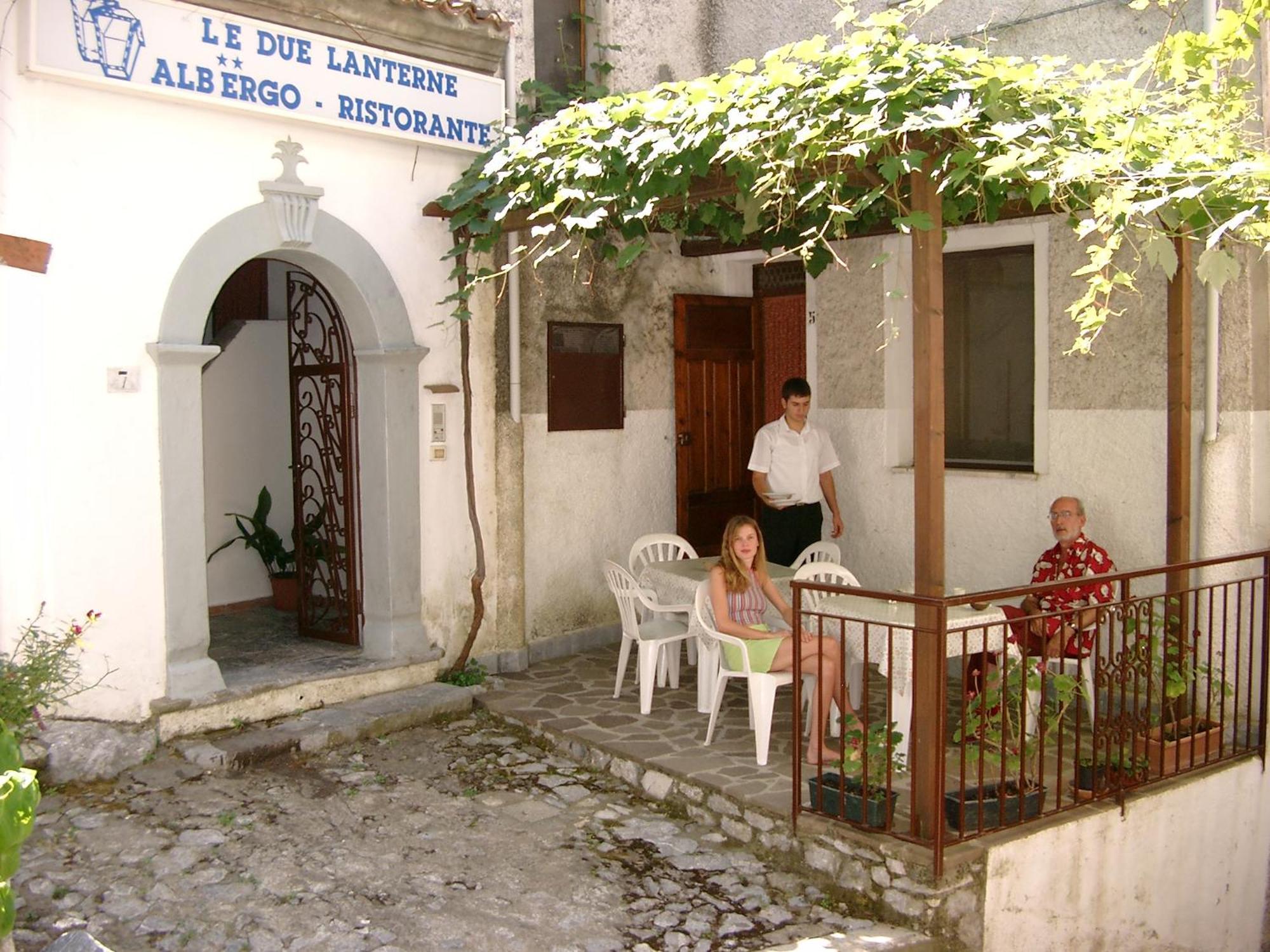 Le Due Lanterne Aieta Exterior foto